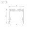 Профиль с экраном SL-LINE-3535-2500 WHITE+OPAL (, Алюминий)