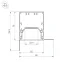 Профиль SL-LINIA55-FANTOM-EDGE-2000 ANOD | 027162 | Arlight
