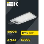 Светильник светодиодный консольный ДКУ 1011-200Ш 5000К IP65 IEK