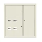 Щит этажный 4 кв. RAL9002 (1000х950х160) PROxima