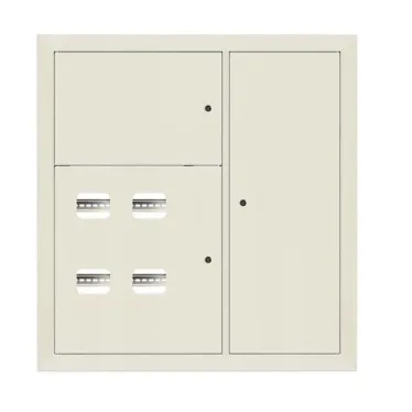 Щит этажный 4 кв. RAL9002 (1000х950х160) PROxima