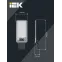 Светильник светодиодный консольный ДКУ 1011-100Ш 5000К IP65 IEK