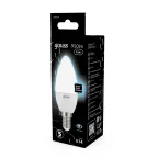 Лампа светодиодная LED 9.5 Вт 950 лм 4100К свеча нейтральный E14 AC 220В Black Gauss