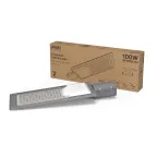 Светильник уличный консольный ДКУ 100 Вт 10000 лм 4000К AC 220В IP65 420х160х57мм широкая КСС Ш Avenue Gauss