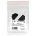 Заглушка EC-KK-20-12-GR для полукруглого кабель-канала графит 20х12мм 2шт/комплект