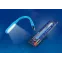 Светильник-фонарь переносной, прорезиненный корпус, 6 LED, питание от USB-порта. Упаковка-картон, цвет-синий.