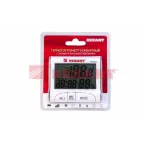Термогигрометр комнатный с часами и функцией будильника | 70-0511 | REXANT