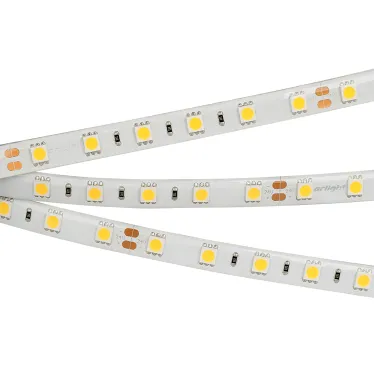Лента герметичная RTW-SE-B60-10мм 24V White6000 (14.4 W/m, IP65, 5060, 5м) (-)