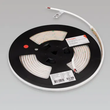 Лента герметичная RTW-PSW-A120-10мм 24V Red (9.6 W/m, IP67, 2835, 5м) (5 лет)