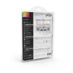 Лента светодиодная LED 5050/30RGB+30W-SMD 6 Вт/м 390 лм/м RGBW DC 12В IP20 10мм комплект лента и драйвер (блистер 5м) Basic Gauss