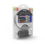 Лента светодиодная LED 5050/30RGB+30W-SMD 6 Вт/м 390 лм/м RGBW DC 12В IP20 10мм комплект лента и драйвер (блистер 5м) Basic Gauss
