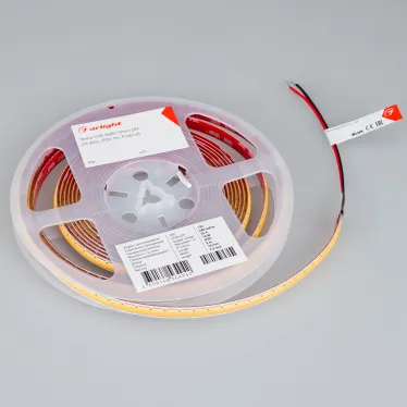 Лента COB-X480-10mm 24V Day4000 (10 W/m, IP20, 5m, FreeCut) (Arlight, Свободная резка)