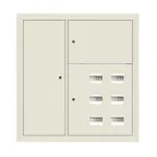 Щит этажный 6 кв. слаботочка слева RAL9002 (1000х950х150) EKF PROxima