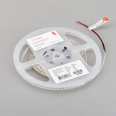 Лента RT-A160-5мм 24V White6000 (9.6 W/m, IP20, 2835, 5м) (Открытый)