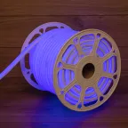 Гибкий неон LED SMD, форма – D, 16х16 мм, синий, 144 LED/м, 50 м