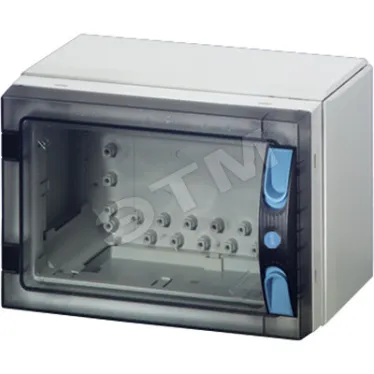 Бокс прозрачные двери с боковыми панелями IP66 186х276х186