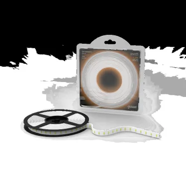 Лента светодиодная 5050/30-SMD 7.2W  12V DC теплый белый  IP66 (блистер 5м) | 311000107 | Gauss