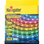 Лента светодиодная NLS-5050RGB60-14.4-IP20-12V R5