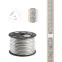 LED Лента уличная 220В, 6.5x15мм, IP67, SMD 3014, 240 LED/м, Теплый белый, 100м
