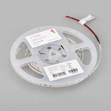 Лента RT-A80-5мм 24V Warm3000 (5 W/m, IP20, 2835, 5м) (Открытый)