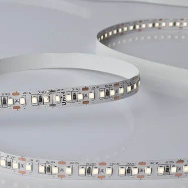 Лента гибкая светодиодная на самоклеящейся основе. ULS-M14-2835-168LED/m-10мм-IP20-DC12V-14W/m-5м-4000K PROFI Катушка 5м. в герметичной упаковке. (4000К).