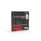 Лента светодиодная LED 2835/60-SMD 4.8 Вт/м 210 лм/м Красный DC 12В IP66 8мм (блистер 5м) Black Gauss