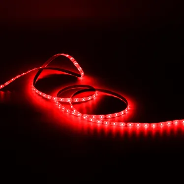 Лента светодиодная LED 2835/60-SMD 4.8 Вт/м 210 лм/м Красный DC 12В IP66 8мм (блистер 5м) Black Gauss
