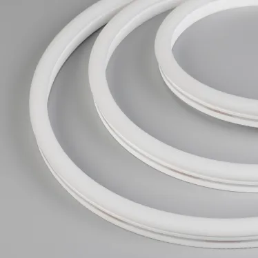 Лента светодиодная герметичная WAVE-SIDE-A120-12x25mm 230V Red (12 W/m, IP67, 50m, wire x2) (ARL, Грибовидная форма)