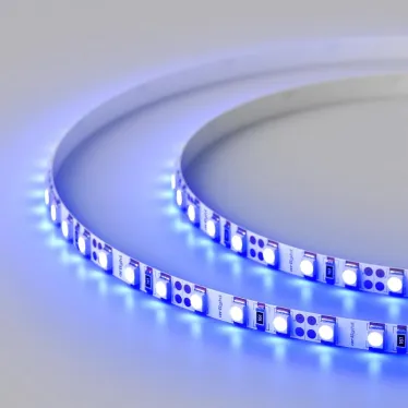 Лента светодиодная RT 2-5000 12V Blue 5mm 2x (3528, 600 LED, LUX) | 015004(1) | Arlight