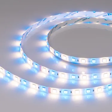 Лента RTW-SE-B60-10мм 24V RGBW-Warm (14.4 W/m, IP65, 5060, 5м) (Открытый)