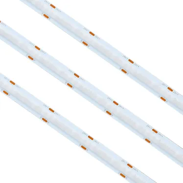 LED лента ВАРТОН 15W/m 24V RGB 5m х12 mm IP20 SMD COB 1680LED/m (упаковка 5м)