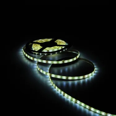 Лента светодиодная 2835/60-SMD 4.8W  12V DC теплый белый IP66 (блистер 5м) | 311000105 | Gauss