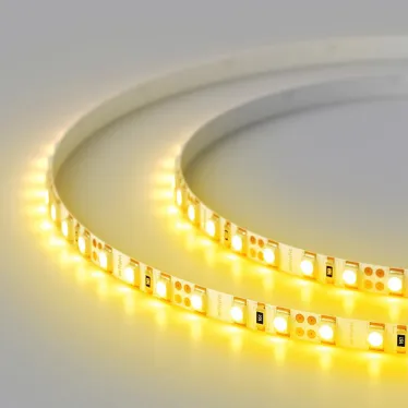 Лента светодиодная RT 2-5000 12V Yellow 5mm 2x (3528, 600 LED, LUX) | 015006 | Arlight