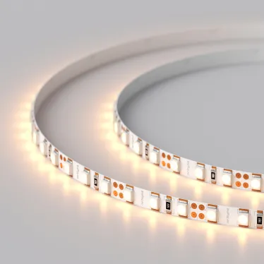 Лента RT-A120-5mm 12V Warm2400 (9.6 W/m, IP20, 2835, 5m) (, 9.6 Вт/м, IP20)