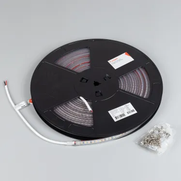 Лента светодиодная герметичная IC-PS-A120-10mm 24V White6000 (9.6 W/m, IP67, 2835, 10m) (ARL, стабилизированная, 120 LED/m)