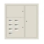 Щит этажный 7 кв. RAL9002 (1000х950х160) PROxima