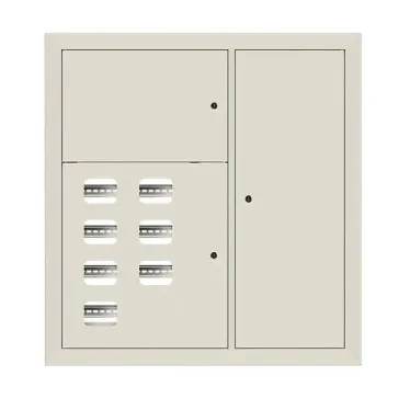 Щит этажный 7 кв. RAL9002 (1000х950х160) PROxima