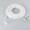 Лента герметичная MOONLIGHT-SIDE-A336-D25мм 24V Warm2700 360deg (14.4 W/m, IP65, 2835, 5м, wire x1) (Вывод кабеля боковой)