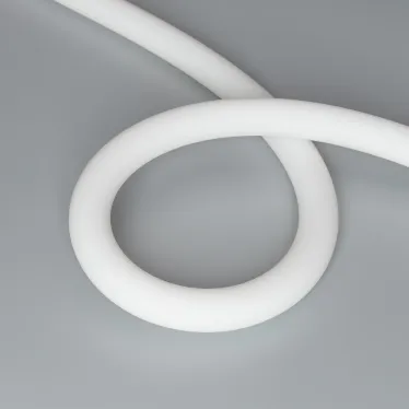 Лента герметичная MOONLIGHT-SIDE-A336-D25мм 24V Warm2700 360deg (14.4 W/m, IP65, 2835, 5м, wire x1) (Вывод кабеля боковой)