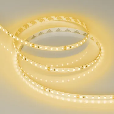 Лента RT-A120-8mm 24V Yellow (9.6 W/m, IP20, 2835, 5m) (, Открытый)