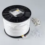 Лента герметичная MOONLIGHT-TOP-A336-D25mm 48V Warm3000 360deg (12.5 W/m, IP65, 2835, 20m, wire x1) (Arlight, Вывод кабеля прямой)
