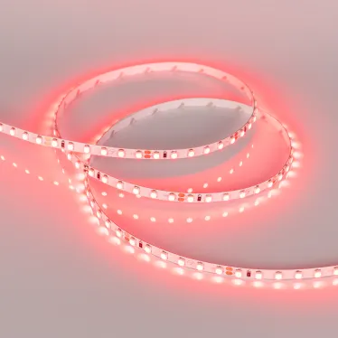 Лента RT-A120-5mm 24V Red (9.6 W/m, IP20, 2835, 5m) (, 9.6 Вт/м, IP20)