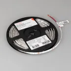 Лента LED RTW 2-5000SE 24V Yellow 2x (3528, 600 LED, LUX) (ARL, 9.6 Вт/м, IP65)