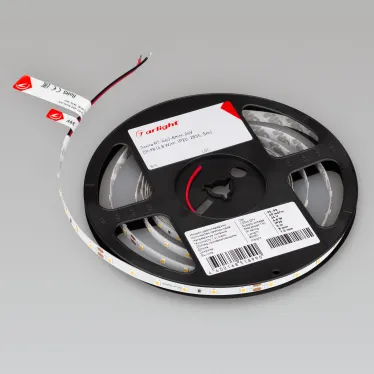 Лента LED RT-A60-8mm 24V Warm2700 (4.8 W/m, IP20, 2835, 5m) (ARL, Открытый)