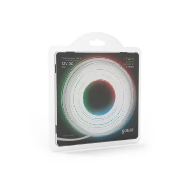 Лента светодиодная LED 5050/30-SMD 7.2 Вт/м 330 лм/м RGB DC 12В IP66 10мм (блистер 5м) Black Gauss