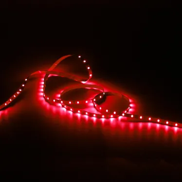 Лента светодиодная LED 2835/60-SMD 4.8 Вт/м 210 лм/м Красный DC 12В IP20 8мм (ZIP bag 5м) Elementary Gauss