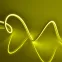 Лента гибкая светодиодная. NEON ULS-N01-2835-120LED/m-6мм-IP67-DC12V-9W/m-5м-YELLOW катушка 5м в блистере желтый свет