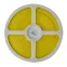 Лента гибкая светодиодная. NEON ULS-N01-2835-120LED/m-6мм-IP67-DC12V-9W/m-5м-YELLOW катушка 5м в блистере желтый свет