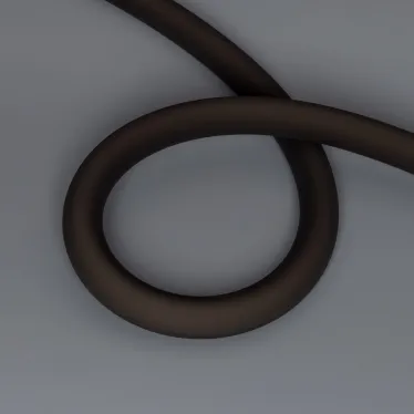 Лента герметичная MOONLIGHT-BLACK-TOP-G280-D25mm 24V RGB 360deg (14.4 W/m, IP65, 3m, wire x1) (Arlight, Вывод прямой, 3 года)