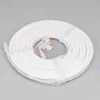 Лента герметичная DMX MOONLIGHT-SIDE-B84-12x17mm 24V RGB-PX7 (18 W/m, IP67, 5m, wire x2) (Arlight, Силикон)